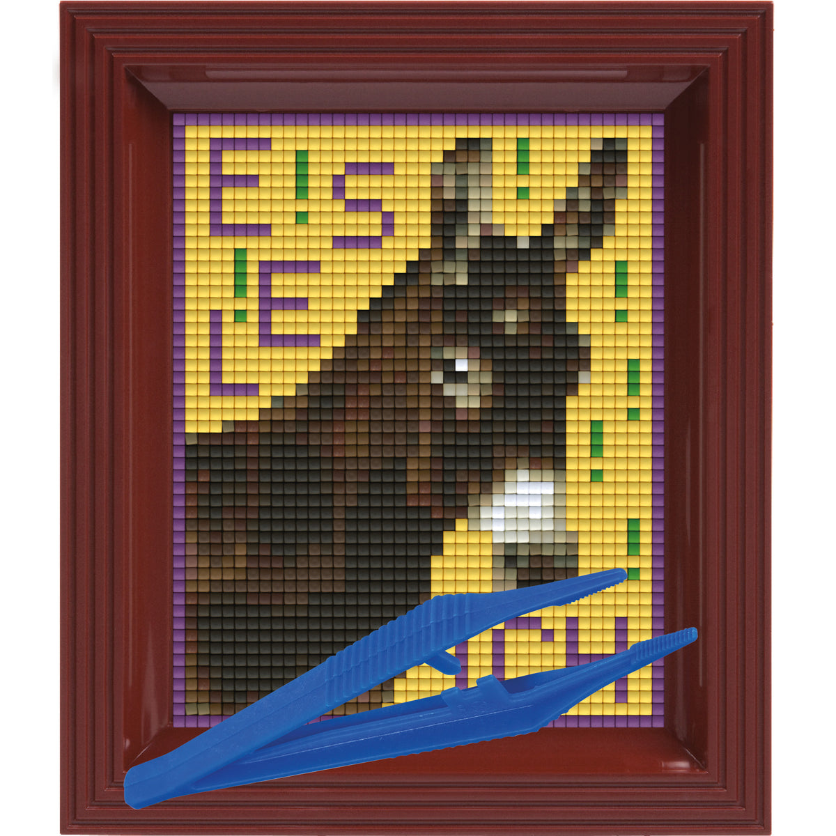 #Bilderrahmen_rotbraun #Pinzette_Kunststoffpinzette