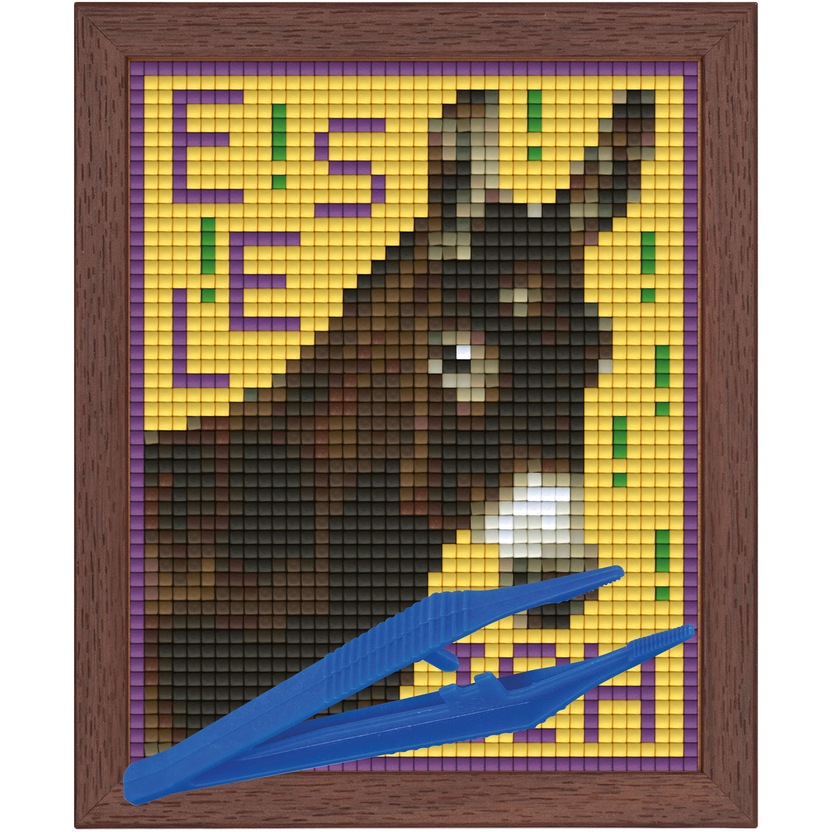 #Bilderrahmen_Walnuss #Pinzette_Kunststoffpinzette