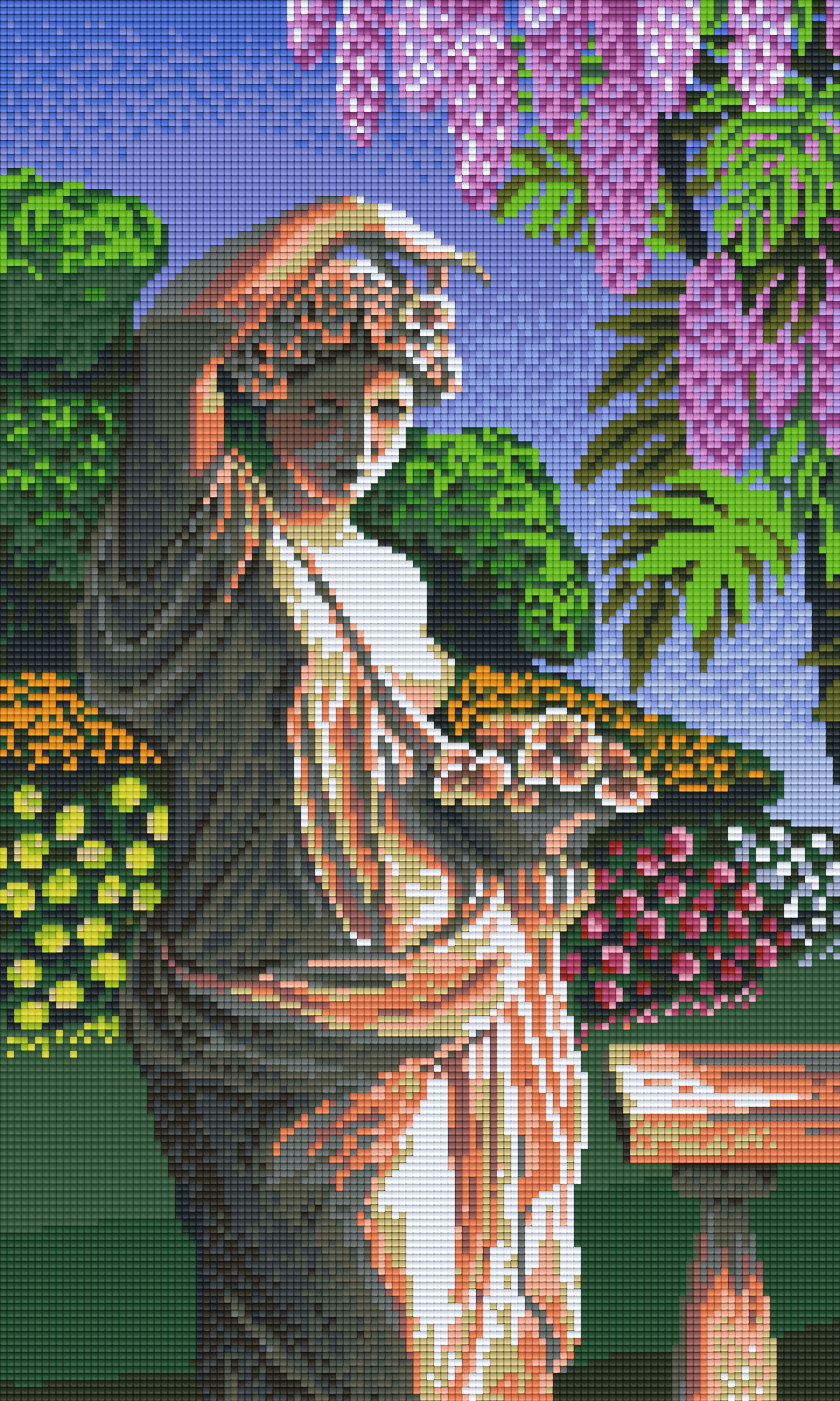 Pixelhobby Klassik Set - Flower Statue