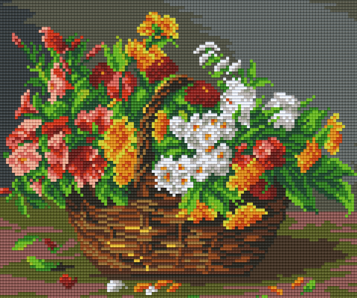 Pixelhobby Klassik Set - Flower Basket