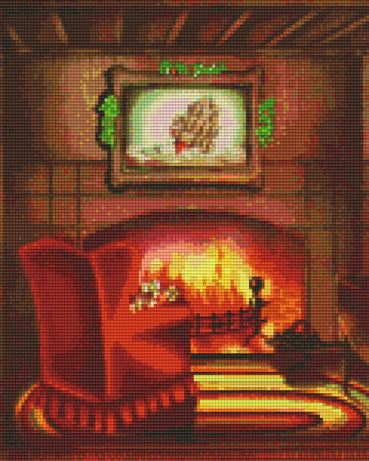 Pixel Hobby Classic Set - Cozy Fireplace