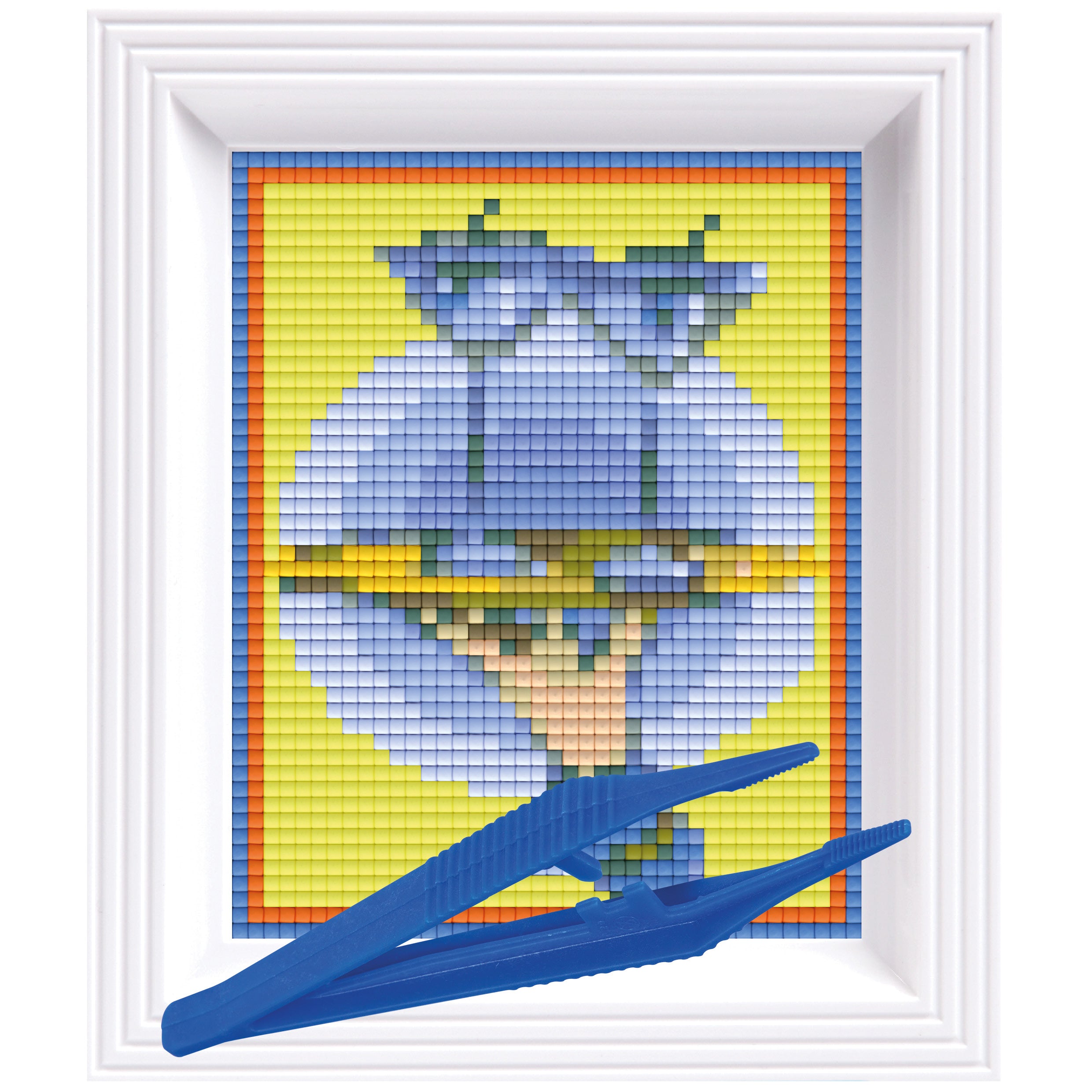 #Bilderrahmen_weiß #Pinzette_Kunststoffpinzette