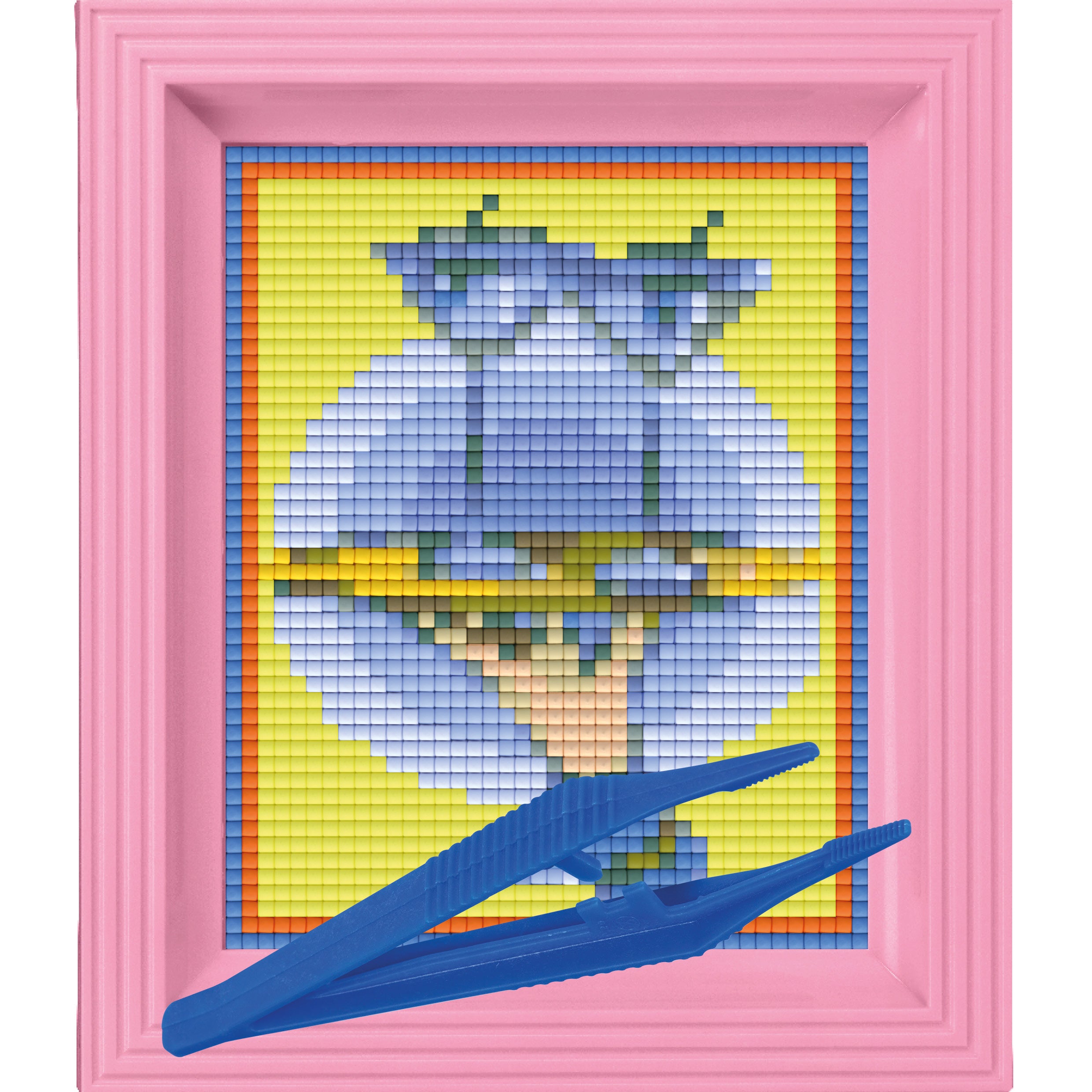 #Bilderrahmen_rosa #Pinzette_Kunststoffpinzette