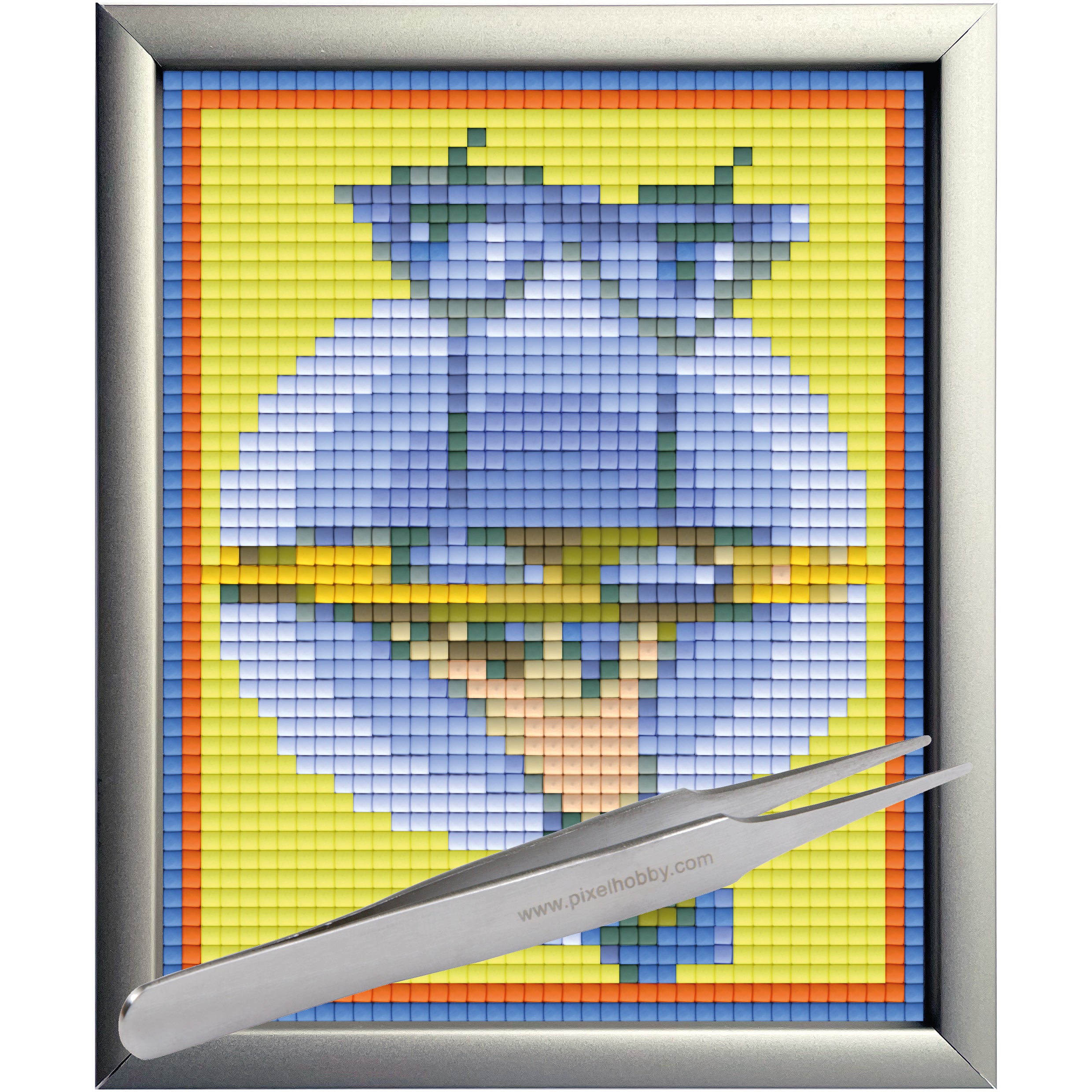 #Bilderrahmen_Aluminium silber #Pinzette_Pinzette gerade