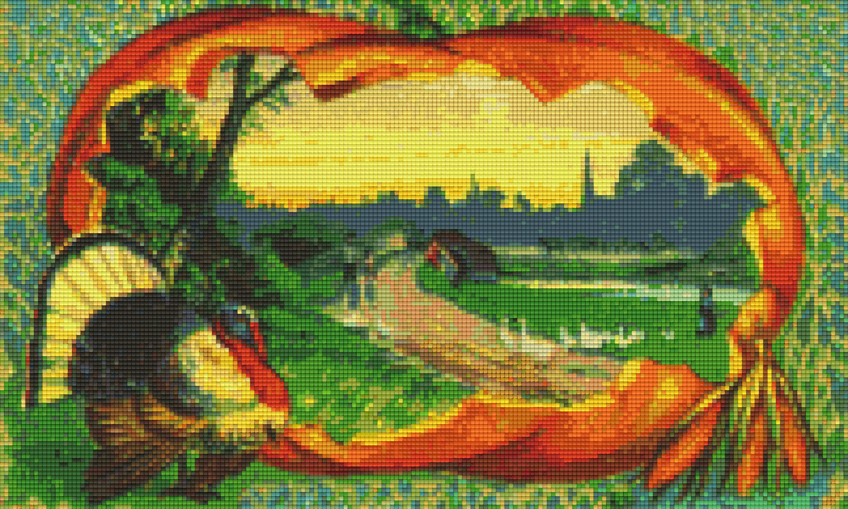 Pixel Hobby Classic Template - Pumpkin Country