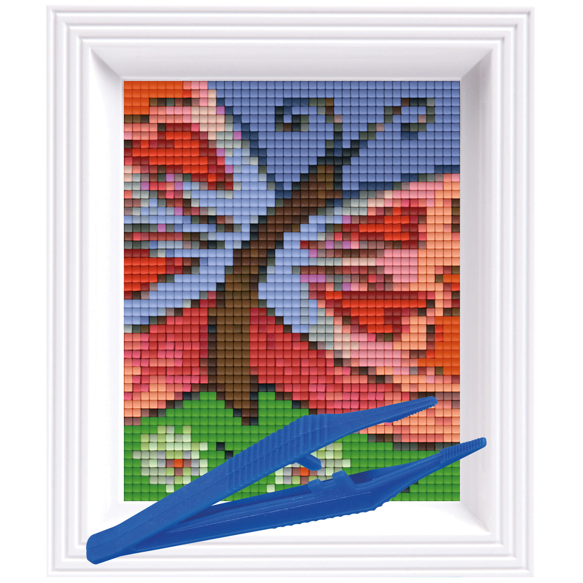 #Bilderrahmen_weiß #Pinzette_Kunststoffpinzette