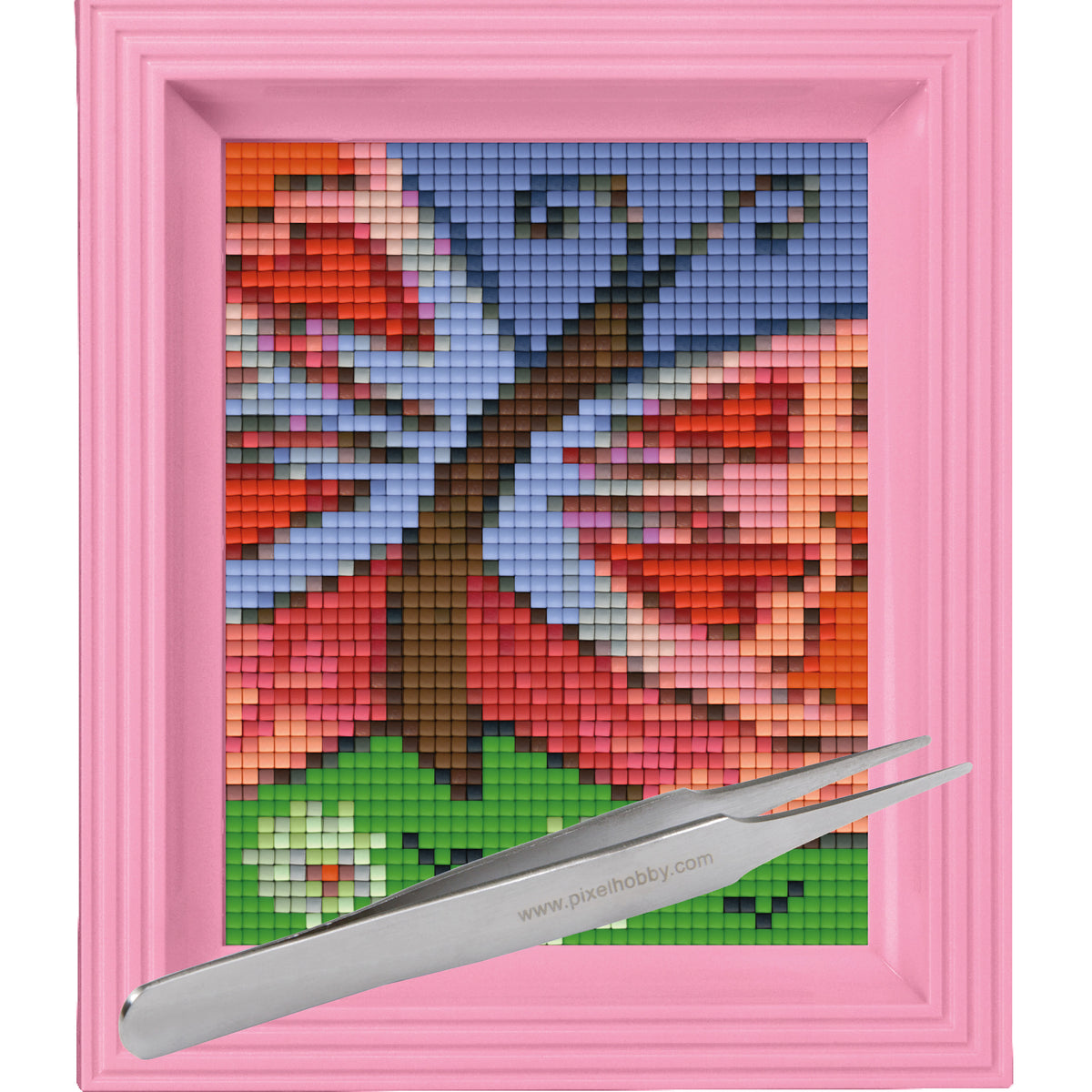 #Bilderrahmen_rosa #Pinzette_Pinzette gerade