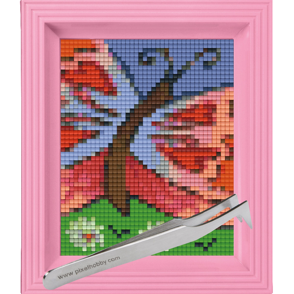#Bilderrahmen_rosa #Pinzette_Pinzette abgewinkelt
