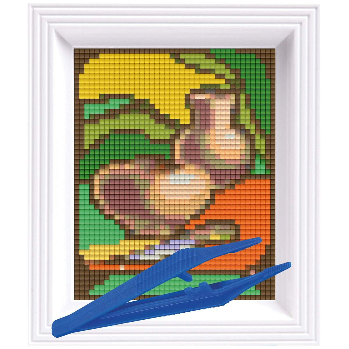 #Bilderrahmen_weiß #Pinzette_Kunststoffpinzette