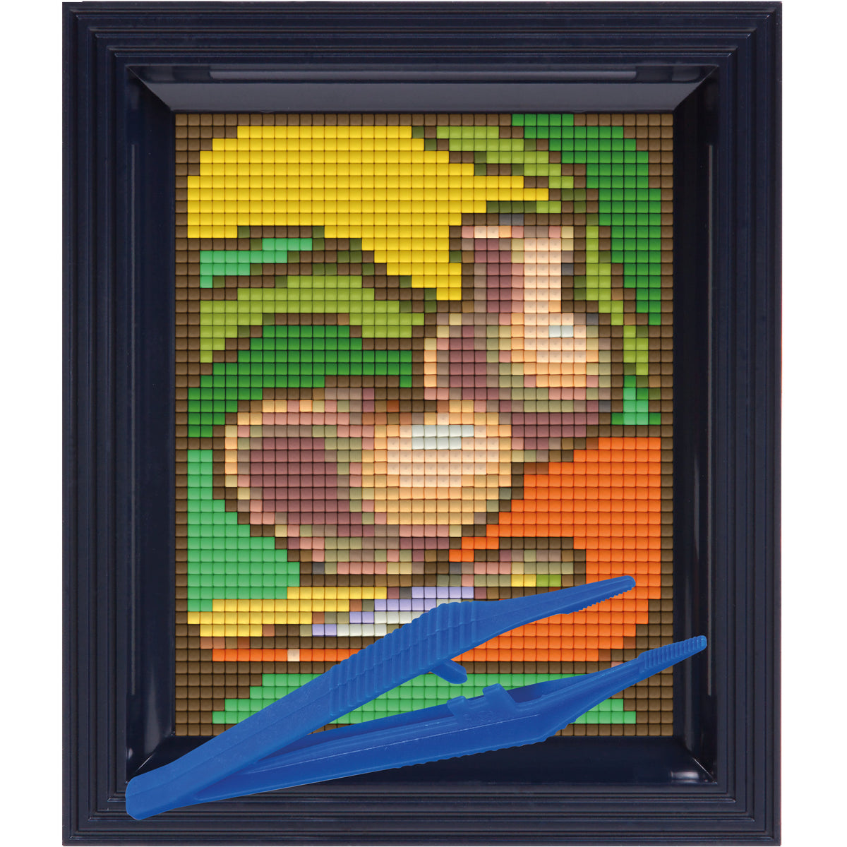 #Bilderrahmen_schwarzblau #Pinzette_Kunststoffpinzette