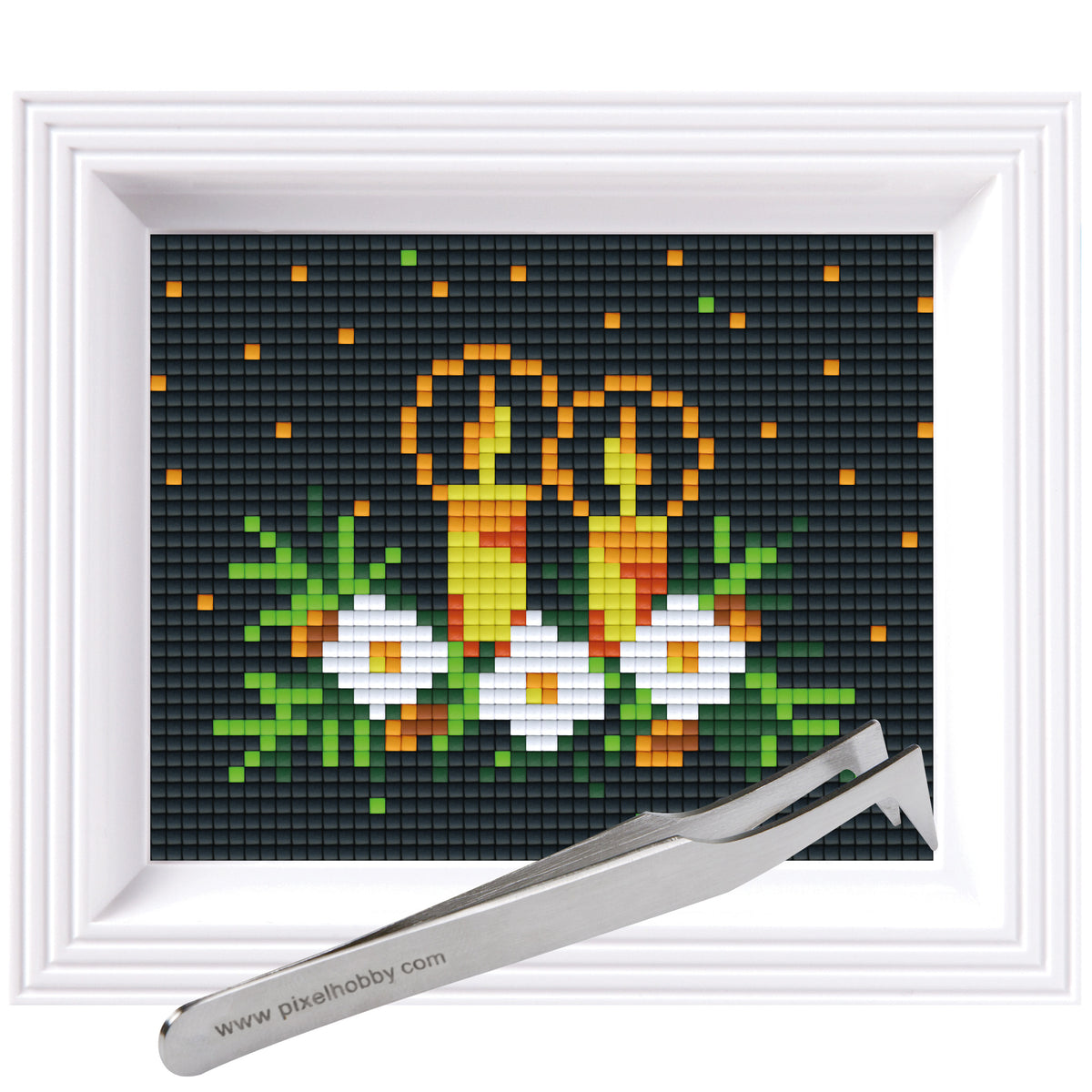 #Bilderrahmen_weiß #Pinzette_Pinzette abgewinkelt