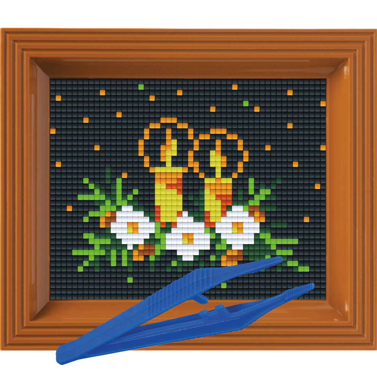 #Bilderrahmen_braun #Pinzette_Kunststoffpinzette