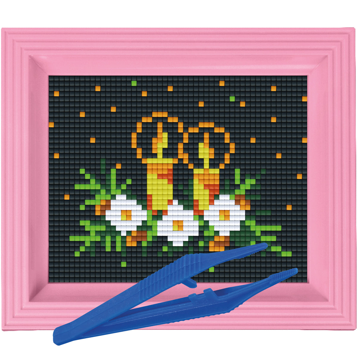 #Bilderrahmen_rosa #Pinzette_Kunststoffpinzette
