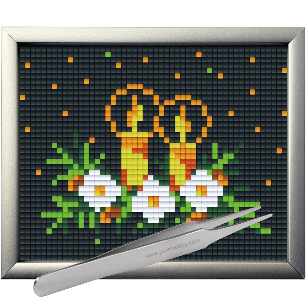 #Bilderrahmen_Aluminium silber #Pinzette_Pinzette gerade