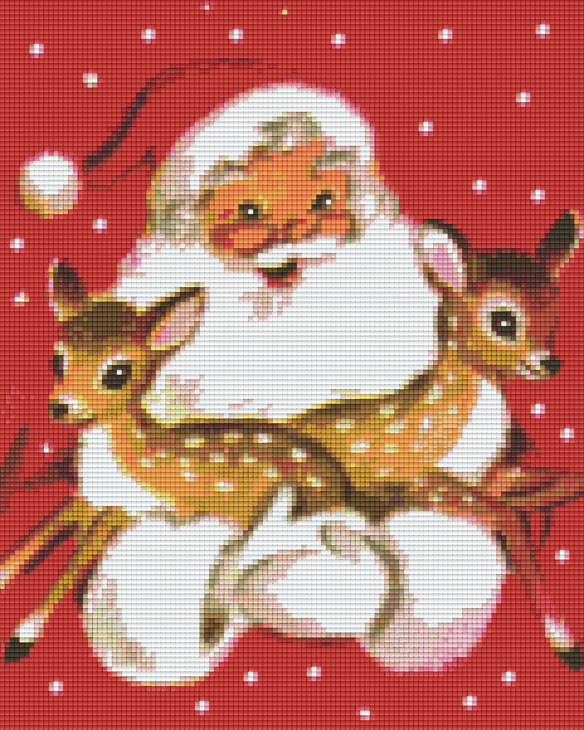 Pixel Hobby Classic Template - Santa &amp; Fawns