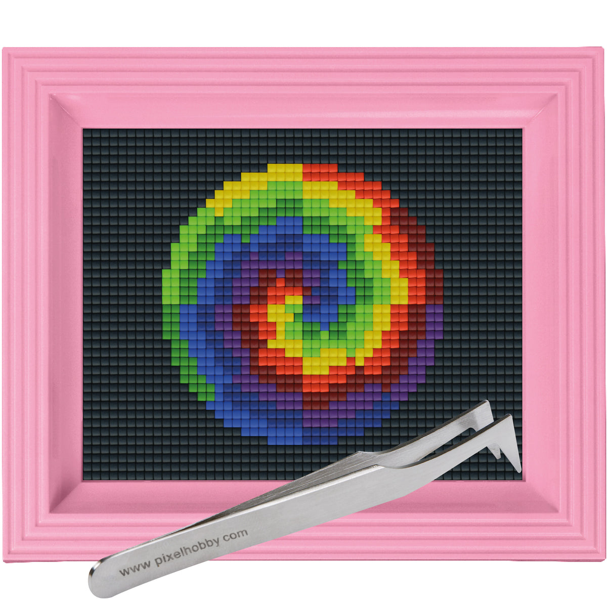 #Bilderrahmen_rosa #Pinzette_Pinzette abgewinkelt