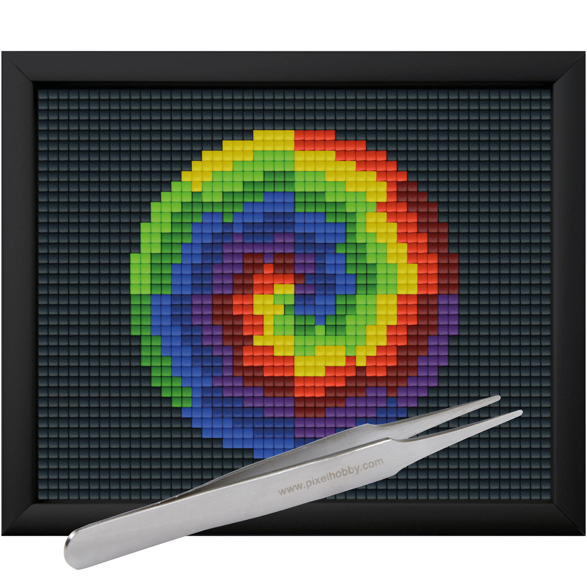 #Bilderrahmen_Aluminium schwarz #Pinzette_Pinzette gerade