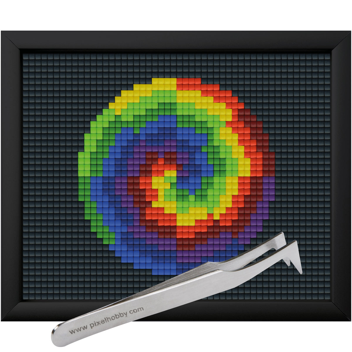 #Bilderrahmen_Aluminium schwarz #Pinzette_Pinzette abgewinkelt