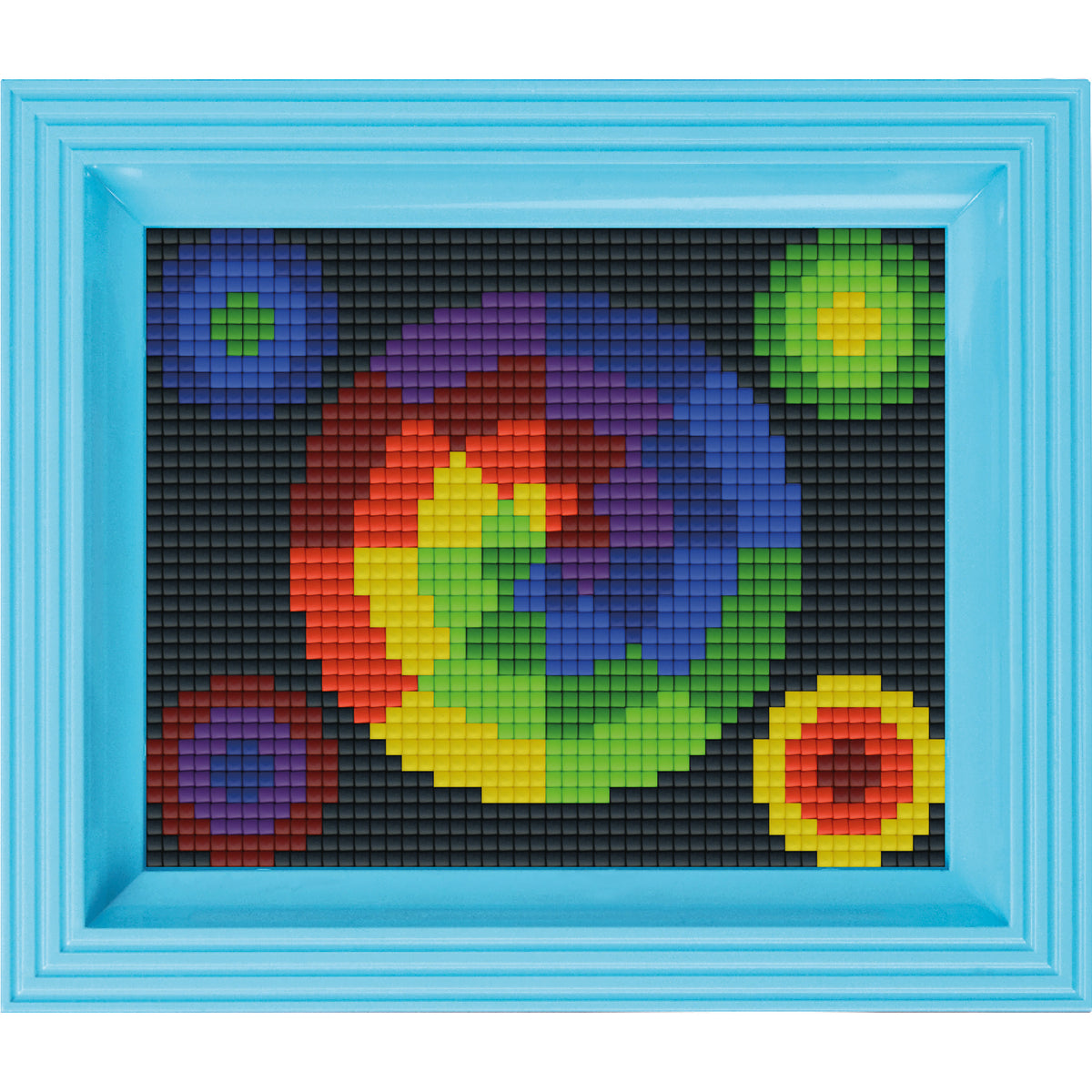 #Bilderrahmen_hellblau #Pinzette_keine Pinzette