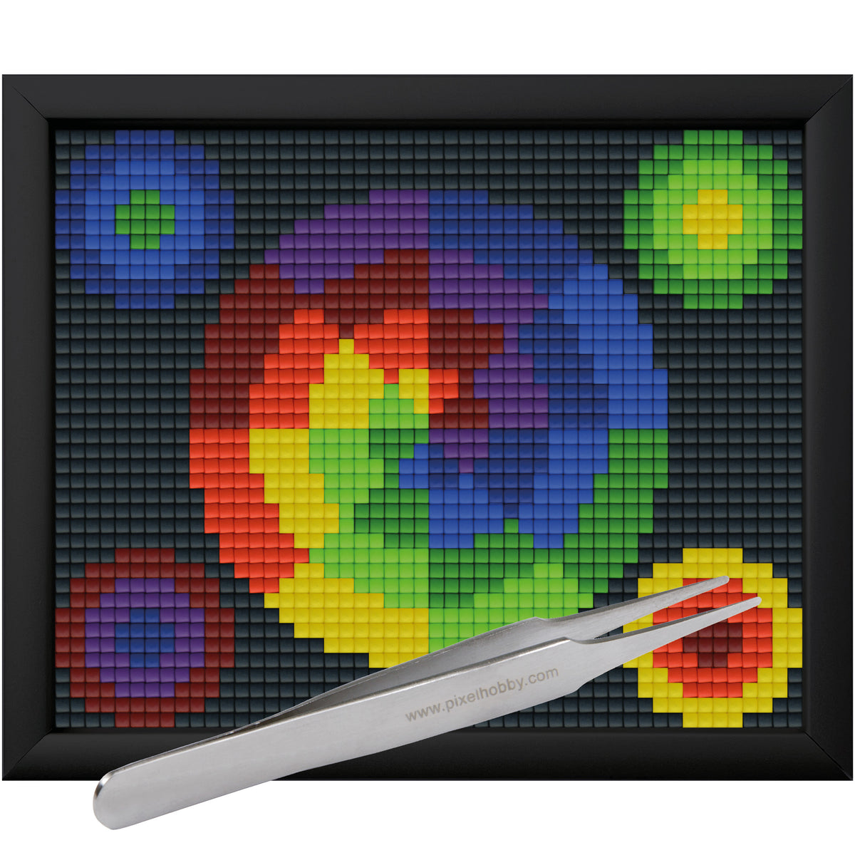 #Bilderrahmen_Aluminium schwarz #Pinzette_Pinzette gerade