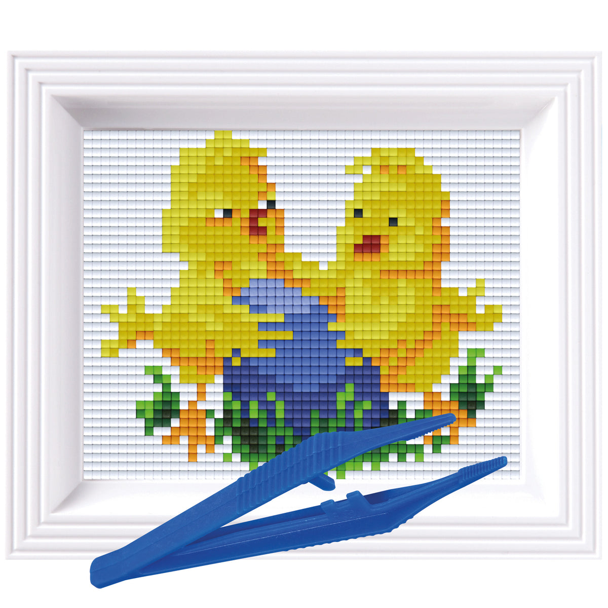 #Bilderrahmen_weiß #Pinzette_Kunststoffpinzette