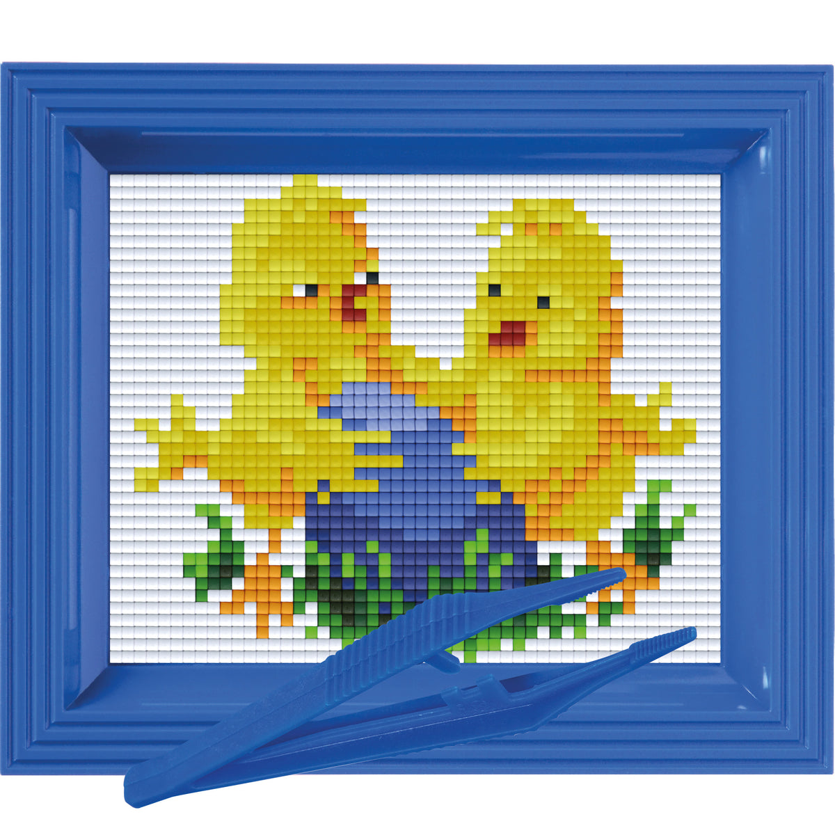 #Bilderrahmen_signalblau #Pinzette_Kunststoffpinzette