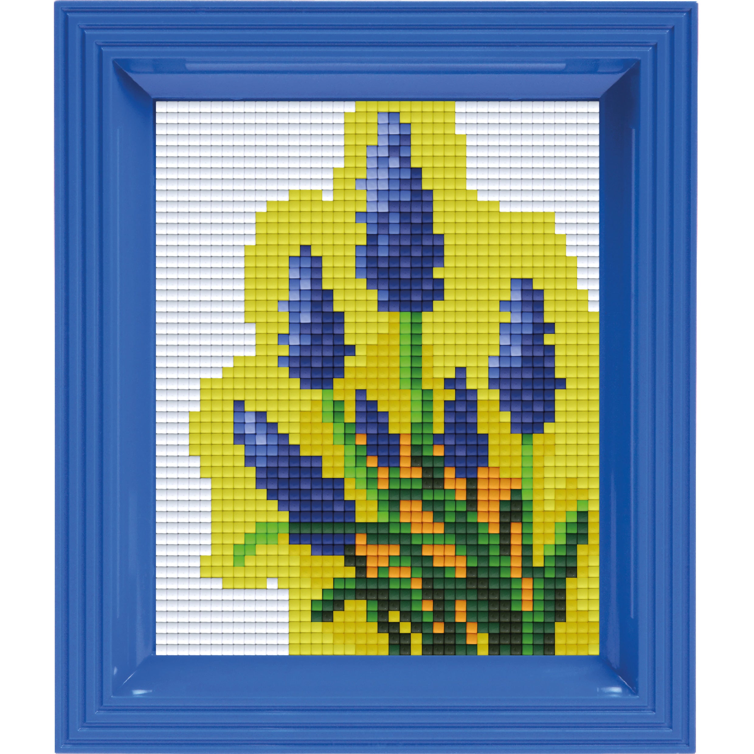 #Bilderrahmen_signalblau #Pinzette_keine Pinzette
