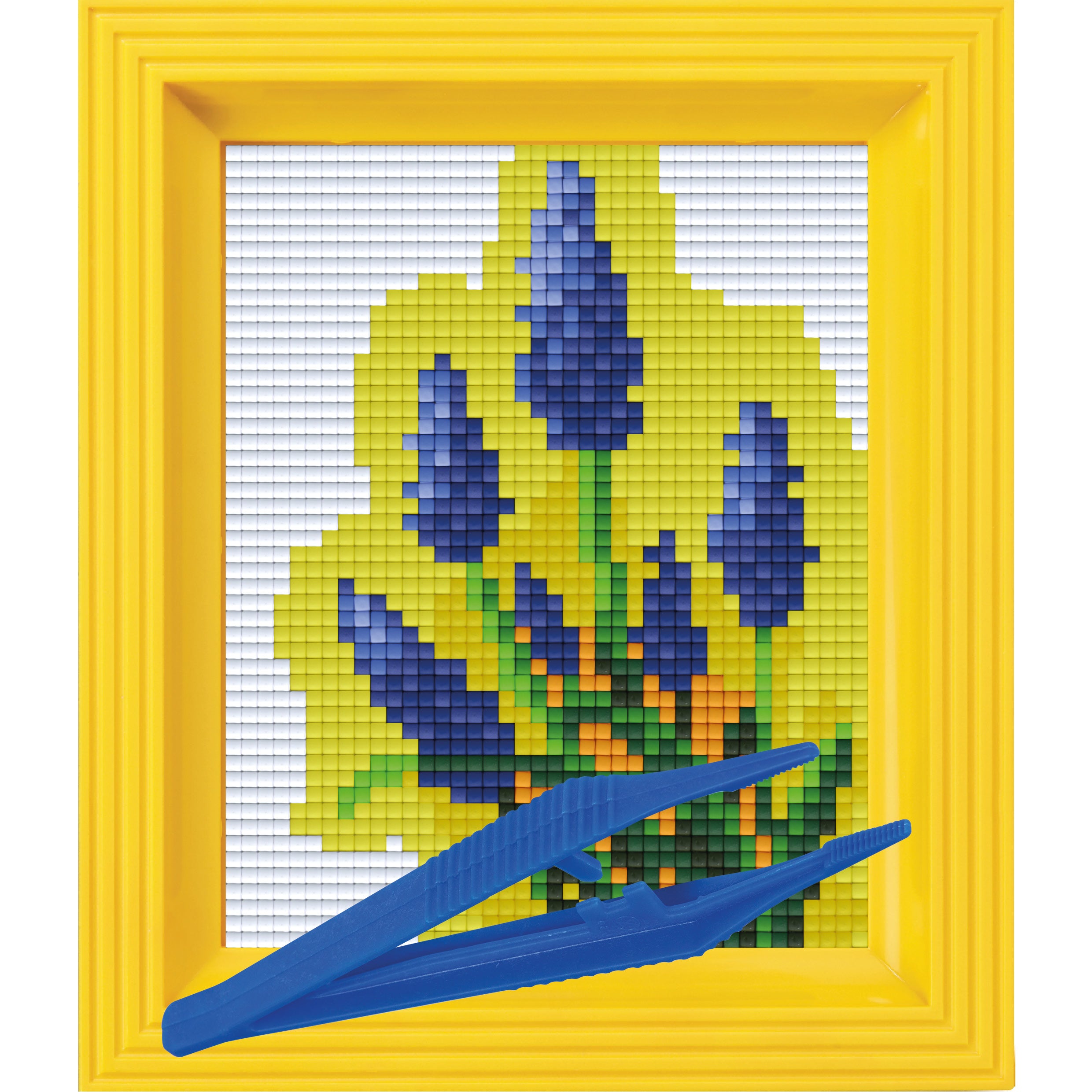 #Bilderrahmen_gelb #Pinzette_Kunststoffinzette