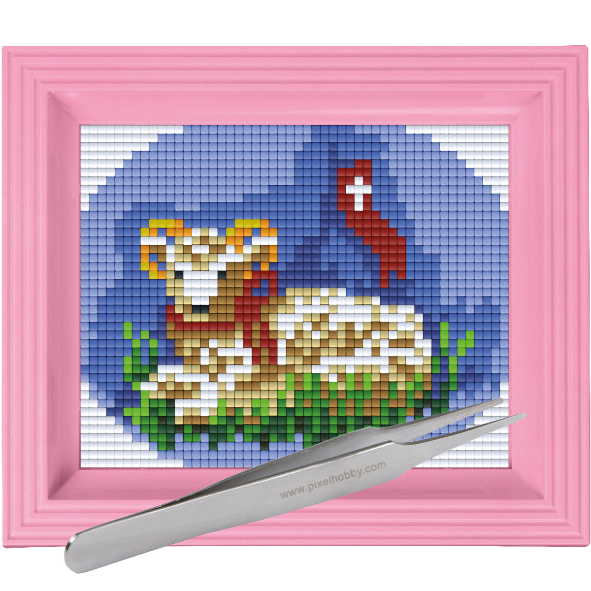 #Bilderrahmen_rosa #Pinzette_Pinzette gerade