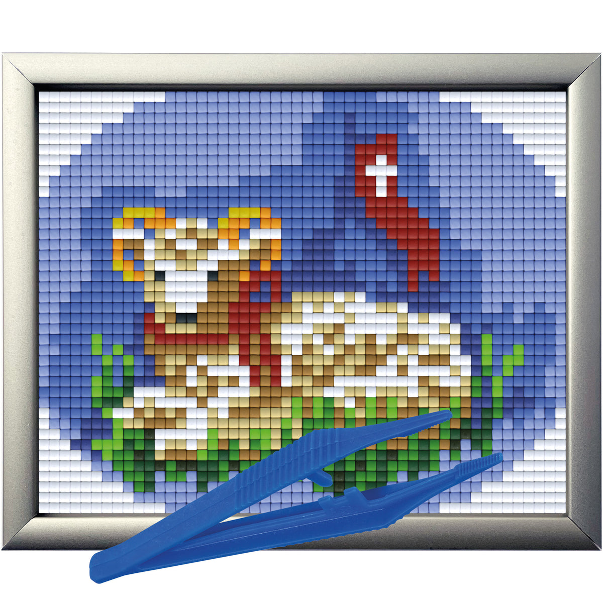 #Bilderrahmen_Aluminium silber #Pinzette_Kunststoffpinzette