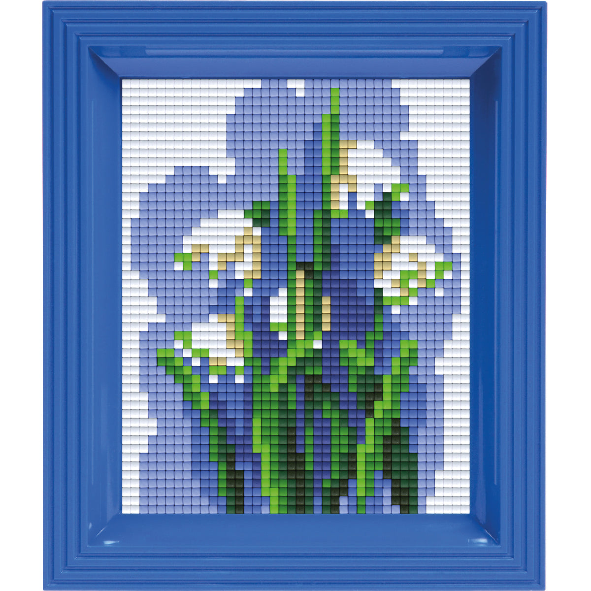 #Bilderrahmen_signalblau #Pinzette_keine Pinzette