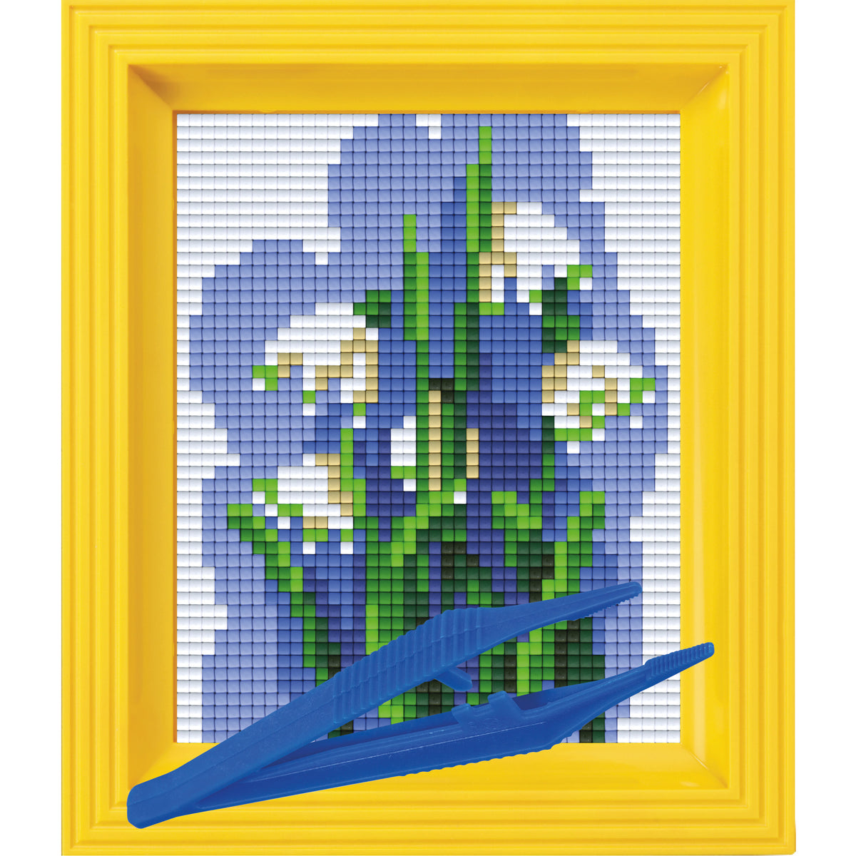 #Bilderrahmen_gelb #Pinzette_Kunststoffinzette