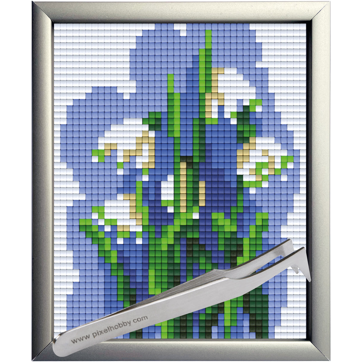 #Bilderrahmen_Aluminium silber #Pinzette_Pinzette abgewinkelt