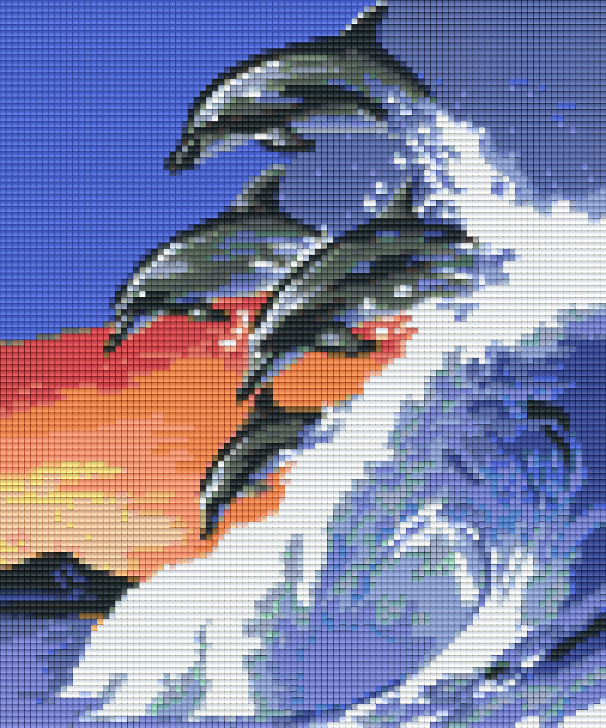 Pixel Hobby Classic Set - 4 Dolphins