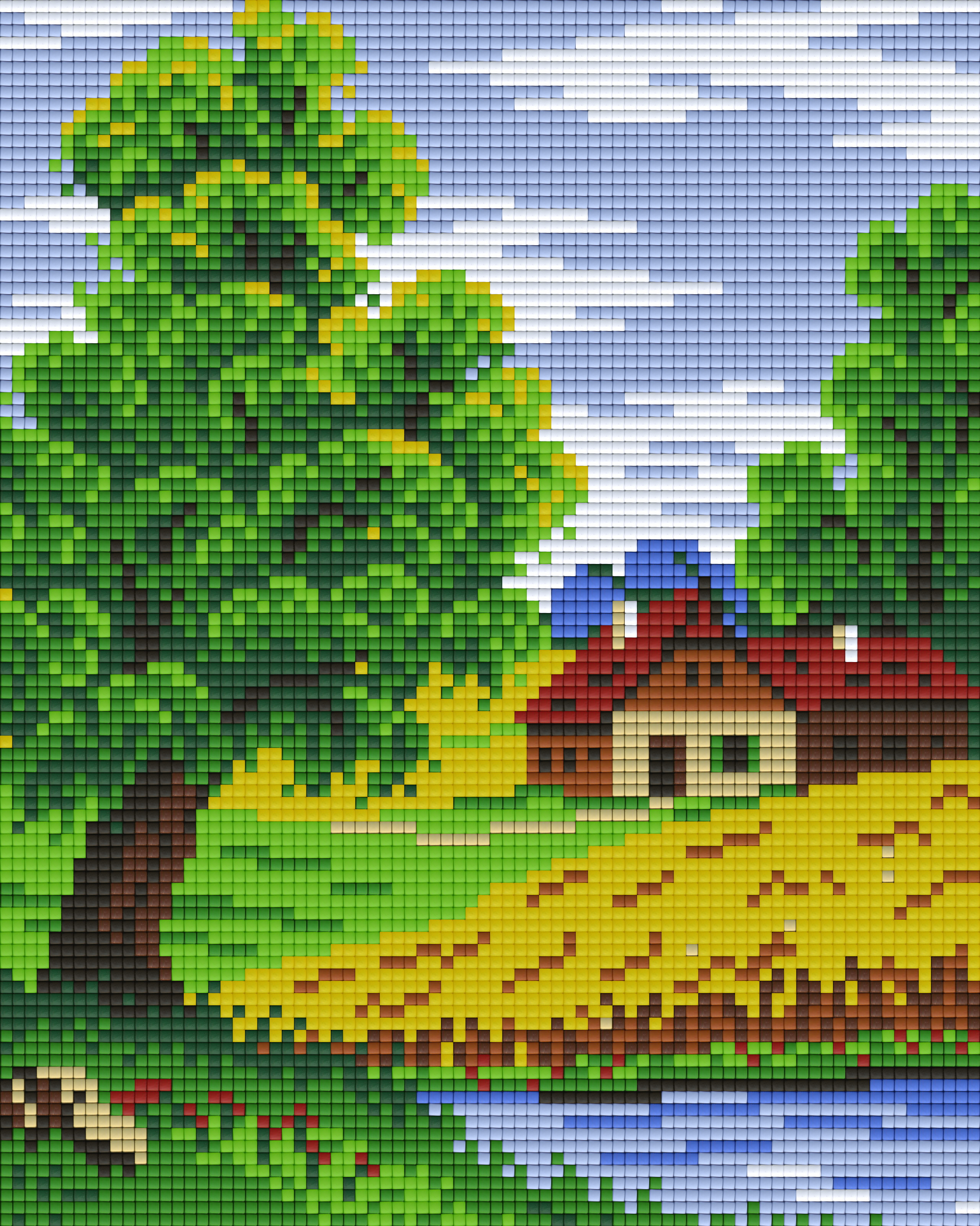 Pixelhobby Klassik Vorlage - Sommer