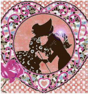 Pixelhobby Klassik Set - Quilted Heard