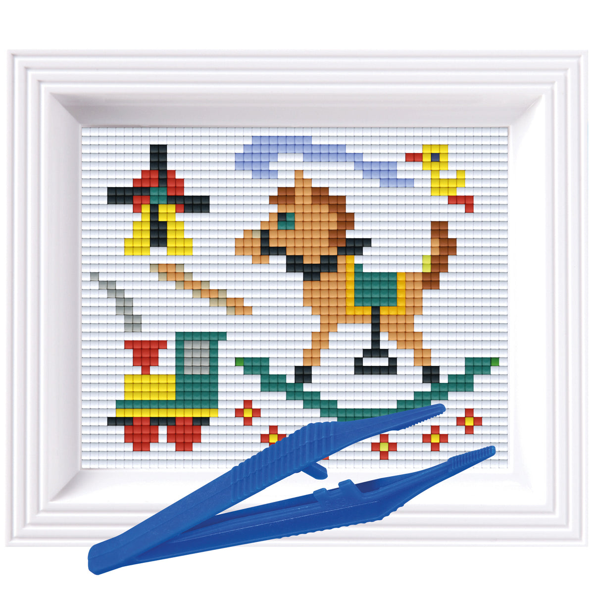 #Bilderrahmen_weiß #Pinzette_Kunststoffpinzette