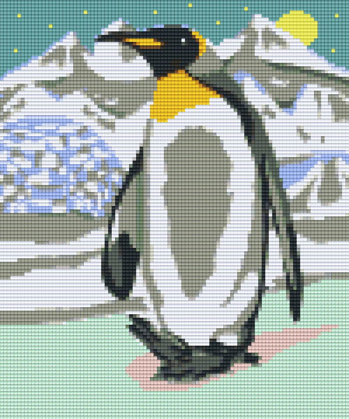 Pixelhobby Klassik Vorlage - Moonwalk