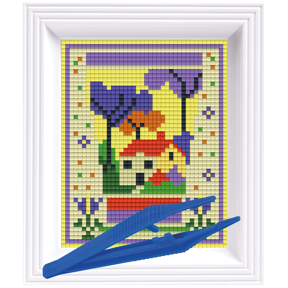 #Bilderrahmen_weiß #Pinzette_Kunststoffpinzette