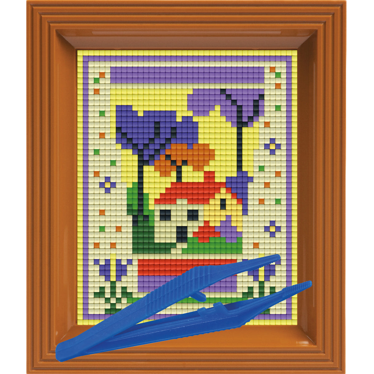 #Bilderrahmen_braun #Pinzette_Kunststoffpinzette