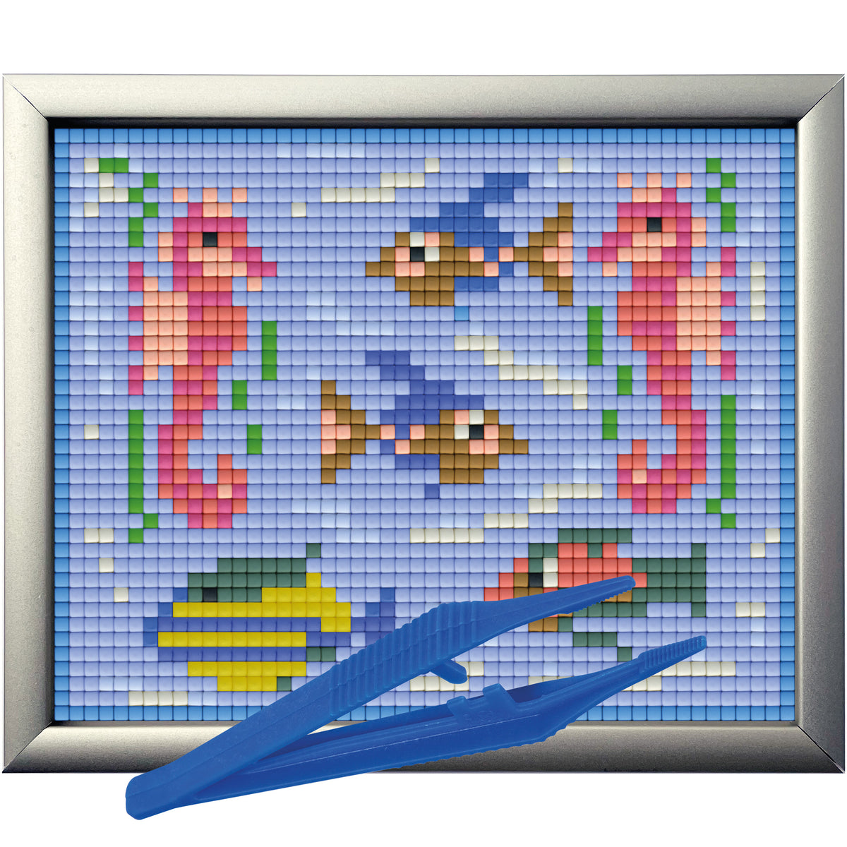 #Bilderrahmen_Aluminium silber #Pinzette_Kunststoffpinzette