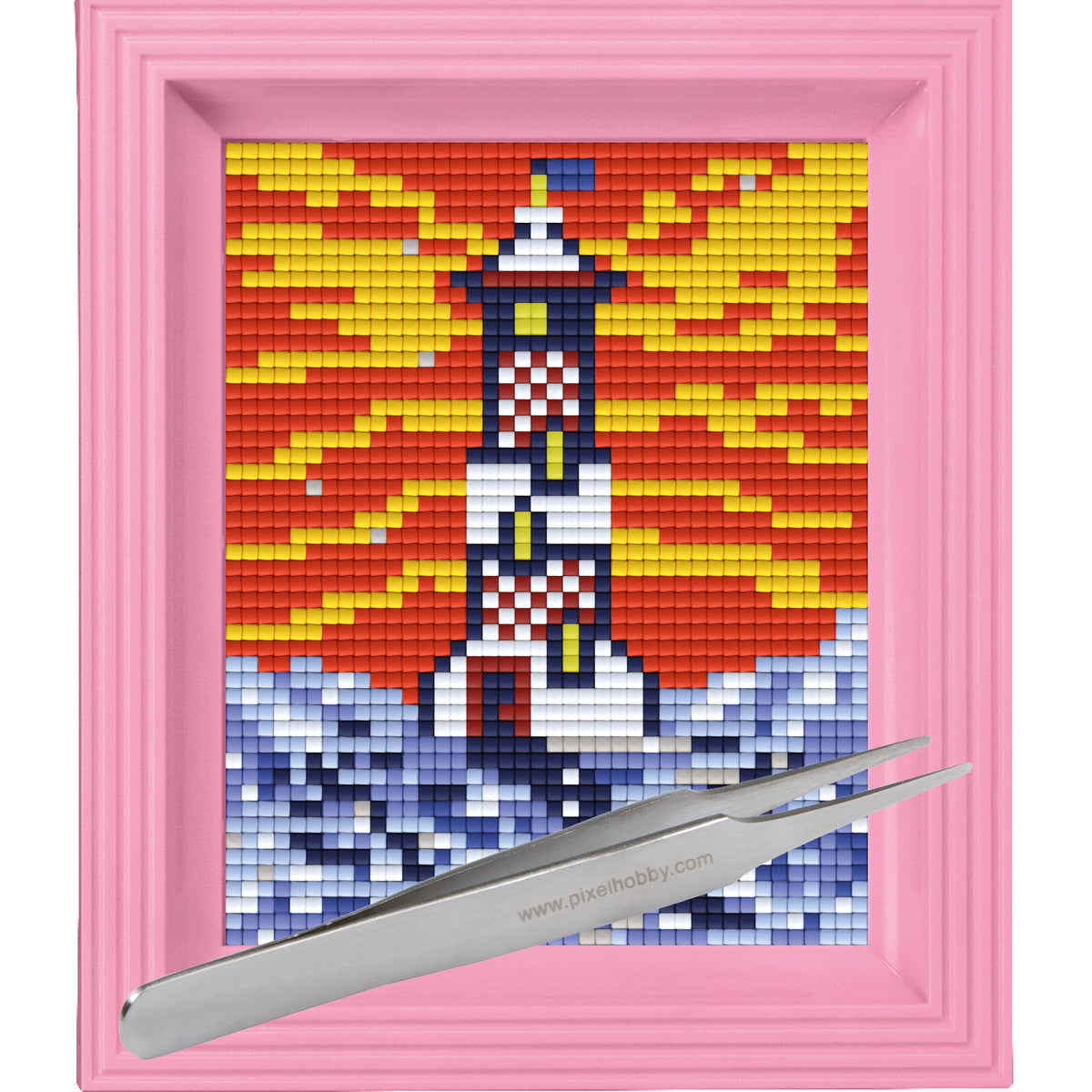 #Bilderrahmen_rosa #Pinzette_Pinzette gerade