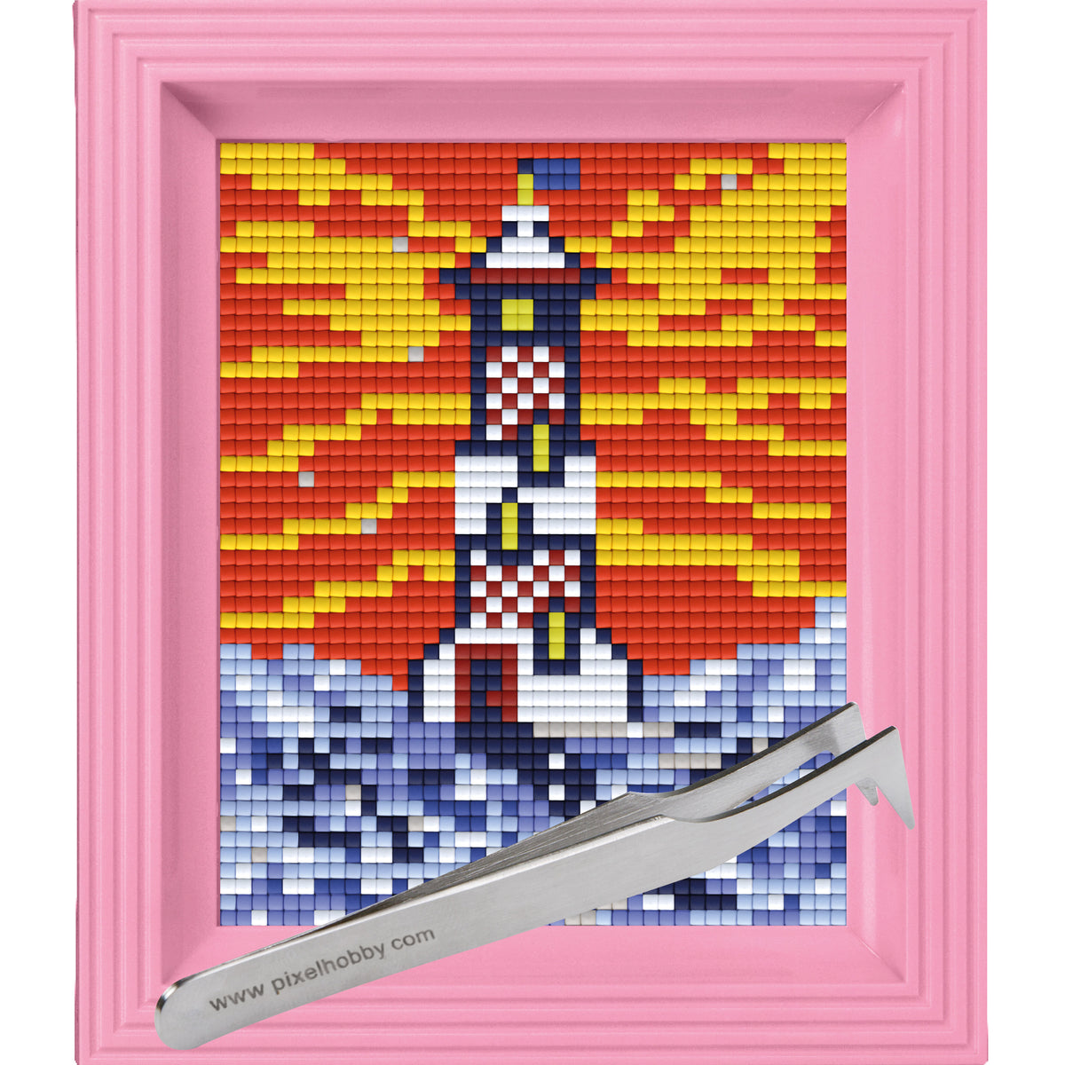 #Bilderrahmen_rosa #Pinzette_Pinzette abgewinkelt