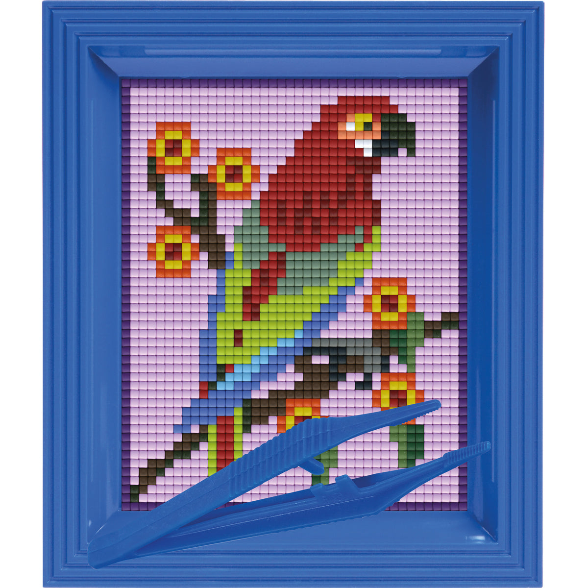 #Bilderrahmen_signalblau #Pinzette_Kunststoffpinzette