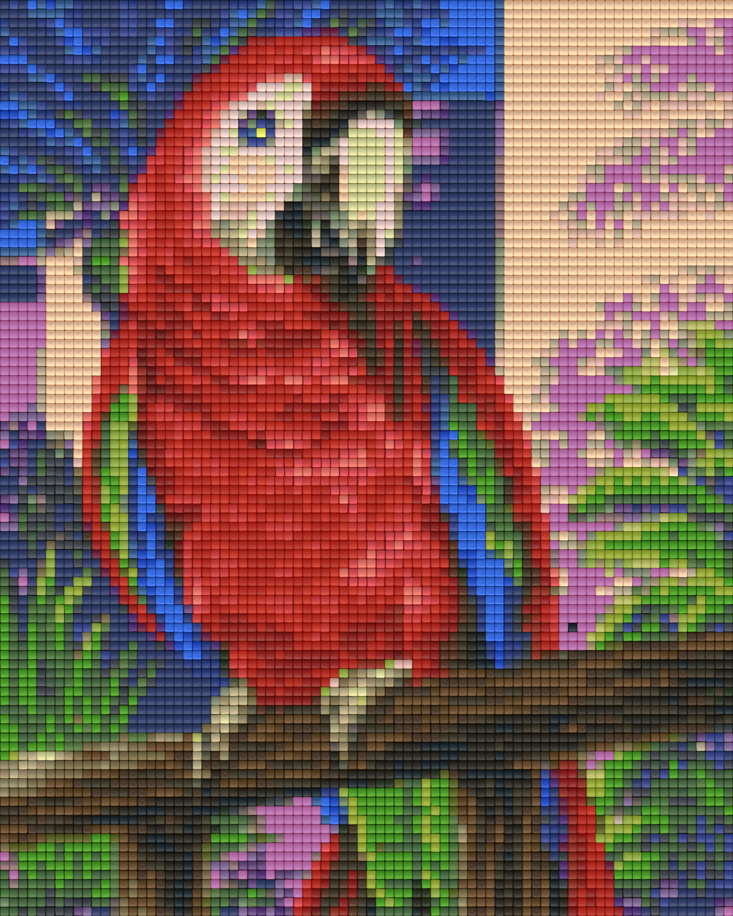 Pixelhobby Klassik Set - Bunter Papagei
