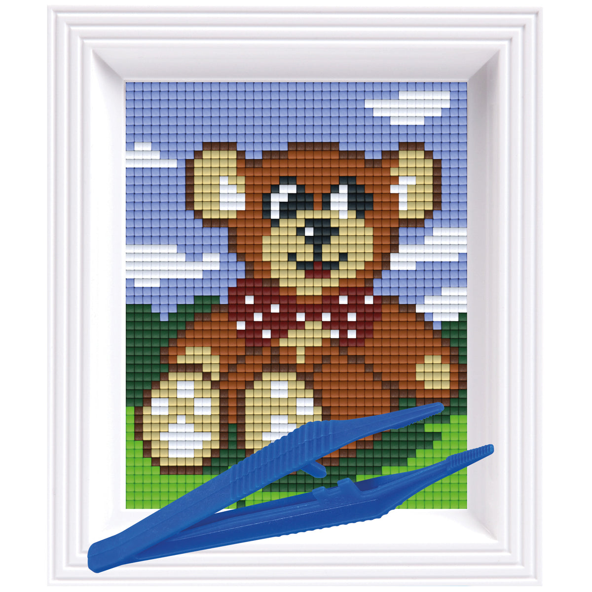 #Bilderrahmen_weiß #Pinzette_Kunststoffpinzette