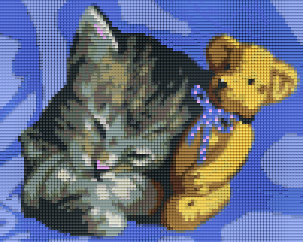 Pixelhobby Klassik Vorlage - My Teddy
