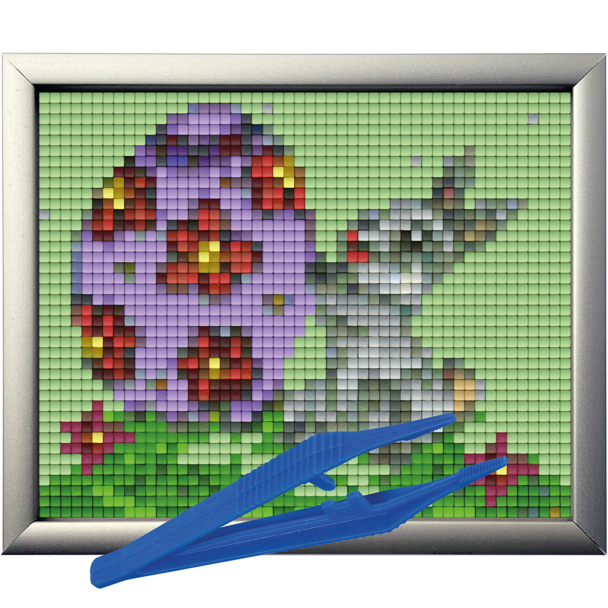 #Bilderrahmen_Aluminium silber #Pinzette_Kunststoffpinzette