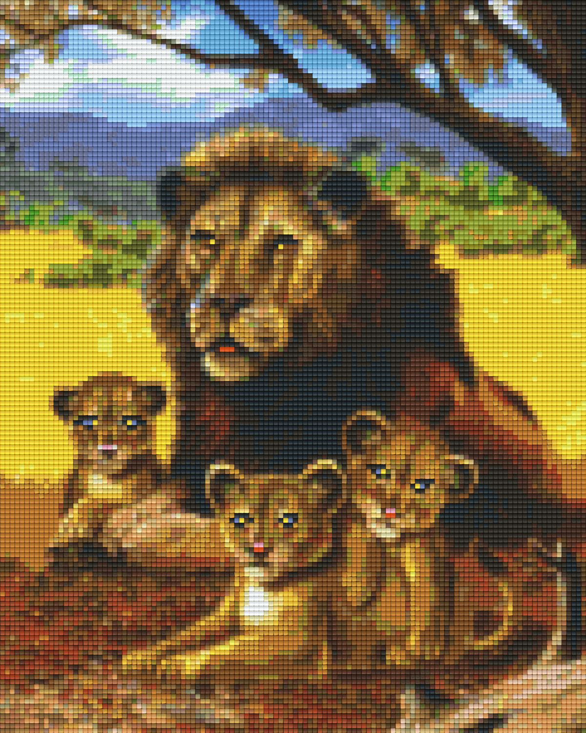 Pixelhobby Klassik Set - Meet the Lion 2