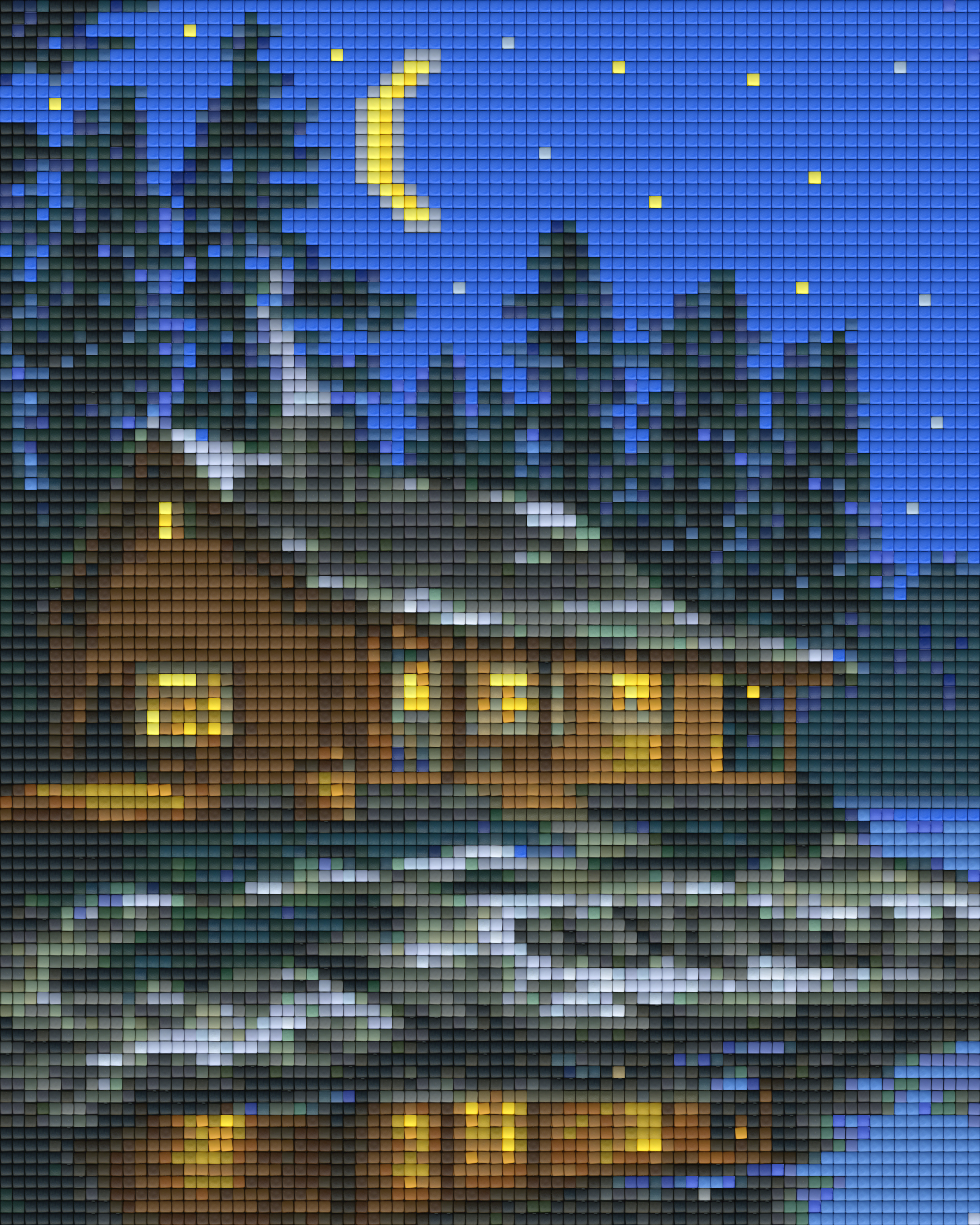 Pixelhobby Classic Set - The cozy log cabin